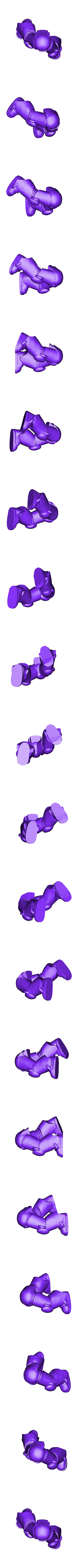 legs_1.stl 11 pairs of power armour legs - 28mm heroic
