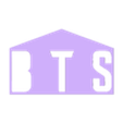 tapa BTS negro 1.stl Luminous BTS logo sign