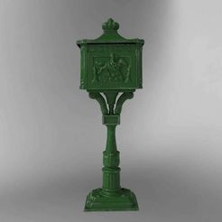 mail_BOX_a.jpg Mail Box Letter Box Vintage Design 3D model