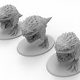 Lined-Up-Render-(8).jpg Fichier STL gratuit Compacteurs de déchets bipèdes de qualité industrielle・Objet pour imprimante 3D à télécharger