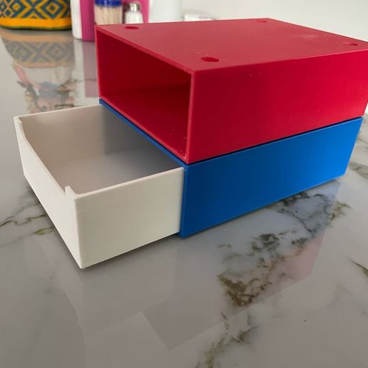 mountable chest of drawers 3D model