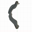 FrontSprocketGuard-02.png Simplified Suzuki DR 250 1992 front sprocket cover guard