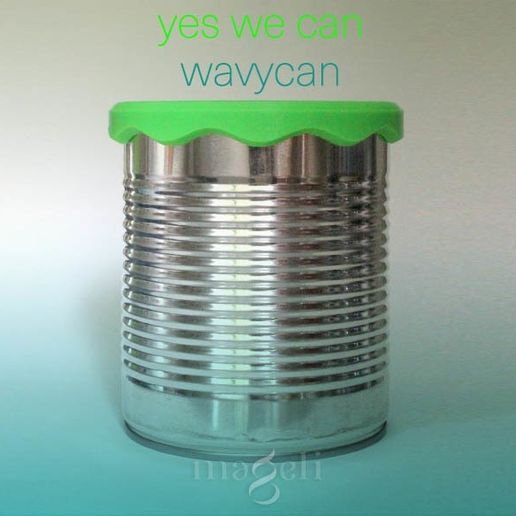 wavycan.jpg Download free STL file yes we can • 3D print object, mageli