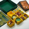 04.jpg 7 WONDERS DUEL + EXPANSIONS (PANTHEON AND AGORA) 3D PRINTABLE INSERTS / ORGANIZER