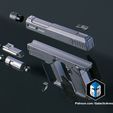 Peacemaker-Exploded.jpg Helldivers 2 - Peacemaker Pistol - 3D Print Files