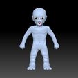 ~BrushTxtr.jpg Dony Flexors Monsters Series Alien Martian