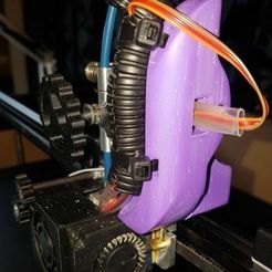 STL file Ender 3 S1 BEST cable guide - vertical 🔌・Model to download and 3D  print・Cults