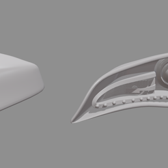 Headlights_Audi_R8_Custom_Render_01.png STL file Audi R8 headlights・3D print design to download