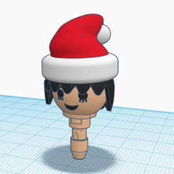 0004.png Christmas bonnet (Playmobil bonnet adapter)