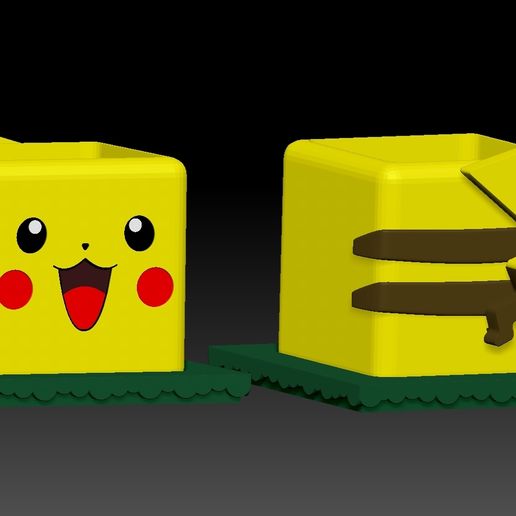 Pikachu Pokemaceta - 3D model önizlemesi