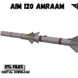 AIM-120-ETSY-3.png AIM-120 AMRAAM scale missile for RC aircraft