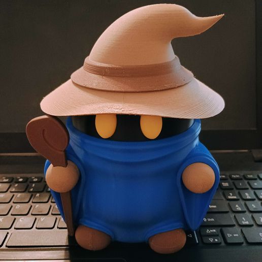 Black Mage Deckbox  - Final Fantasy MTG - Deck+Dice+Tokens3D Print with  the Ender 3 S1 3D printerCults