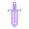 épée.STL Bookmark Sword