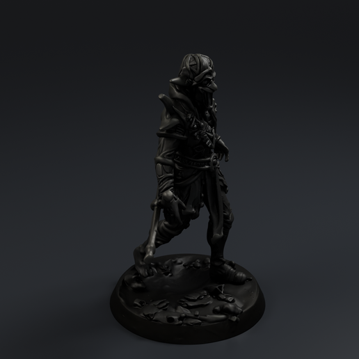 Oni 3D printable STL miniature