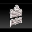 010.jpg Bed 3D relief models STL Files used for CNC Router