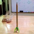PencilFins-01.jpg Convertible Pencil Rocket (Parametric)