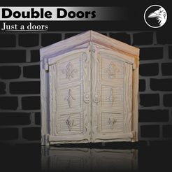 Double Doo Just a doors Double doors for DnD and others