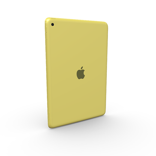 🍎 Apple iPad 10.2 inch (9th Gen) Yellow Color - Stylish Tablet 3D
