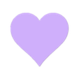 HEART COASTER.stl Heart Coaster