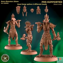 230923-Troll_FEM-Headhunter-axe.jpg Файл 3D Женские топоры Troll Headhunter・Идея 3D-печати для скачивания