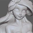17.jpg ARIEL SIRENITA PRINCESA DISNEY PERSONAJE LINDA CHICA ANIME IMPRESIÓN 3D