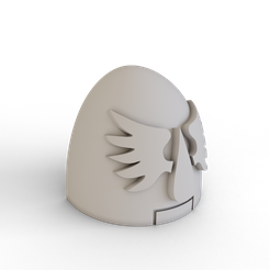 Mk6-Shoulder-Pad-Blood-Angels-V2-1.png Datei STL Schulterpolster für MKVI/Mk6 Power Armour (Blood Angels) v2・Modell für 3D-Druck zum herunterladen