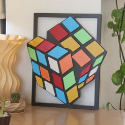 3D file 5X5 Scrambled Rubik's Cube 🧩・3D printable model to download・Cults