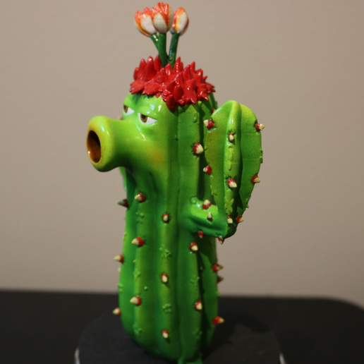 Capture d’écran 2017-08-16 à 18.23.20.png Free STL file Cactus (Plants Vs Zombies)・3D printing template to download, ChaosCoreTech