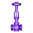 Valve FV53251 v2.stl Válvula de controlo Fisher