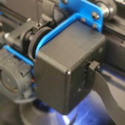 ExtruderCover.jpeg STL file Artillery Genius Pro Cover Extruder・Template to download and 3D print