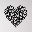 webp-1.webp Heart made of Hearts Wall Art
