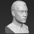 10.jpg Van Damme Kickboxer bust 3D printing ready stl obj formats