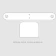 e1da14fca9040c428ae601578d58a9a5_display_large.jpg Бесплатный STL файл Toilet Roll Holder 'Clear & Clean'・Шаблон для загрузки и 3D-печати