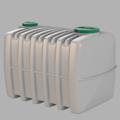 reservoir toutes eaux 1.png Fichier STL fosse toutes eaux 3m3 1/14・Modèle pour imprimante 3D à télécharger