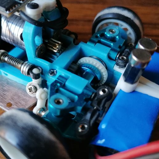 🔚 WLtoys K969 / K989 / 284131 RWD conversion kit, (REAR END