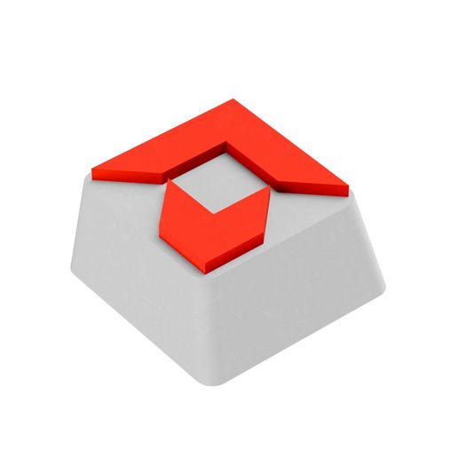 🔑 AMD Logo Keycap – Custom Tech Key – STL File for Mechanical Keyboards ...