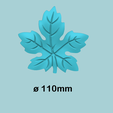 size.png Special Autumn Leaf - Molding Arrangement EVA Foam Craft