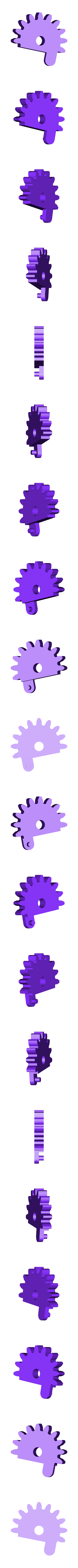 Spur_Gear_R.stl メカニカル・クイック・グラブ/リリース・フォン・スタンド