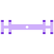 Chasis_-_CROSSBAR.stl Roller coaster car