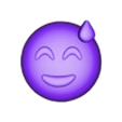 5.obj 3D EMOJI FACE ICONS -5