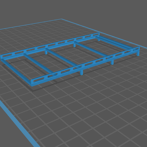 Trady Roof Rack - STL File for Scale Models and Dioramas