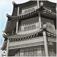 9.jpg Asian hexagonal pagoda with two floors (33) - Asia Terrain Clash of Katanas Tabletop RPG terrain China Korea