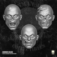 1.png Horror Heads 3D Printable files for action figures