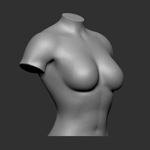 BODY STAND FEMALE 3D model