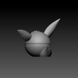 ZBrush-Document9.jpg Pokemon Eevee Pokeball