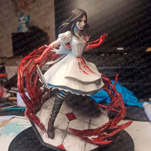 Alice form Madness Returns Modelo 3d para imprimir