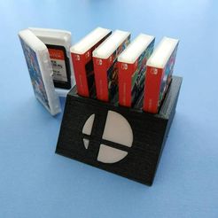 Base-Smash.jpeg Bases for Nintendo Switch mini game box - Super Smash Bros. Edition.