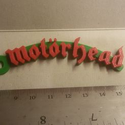 20180908_233342.jpg Free STL file Motorhead Logo Keychain・3D printer design to download