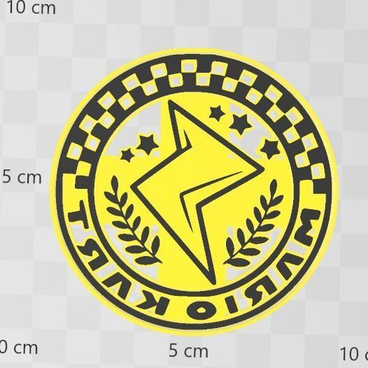 Mario Kart Cups x 8 Bundle! 3D model