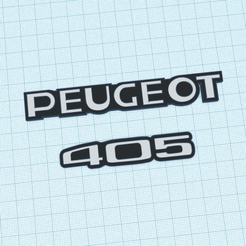 Untitled.png BADGE EMBLÉMATIQUE 405 + LOGO PEUGEOT